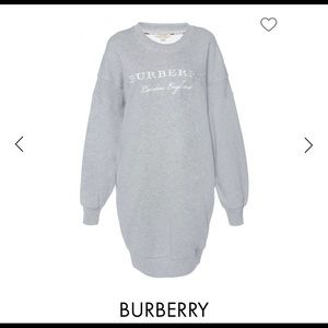 Burberry sweatshirt dress